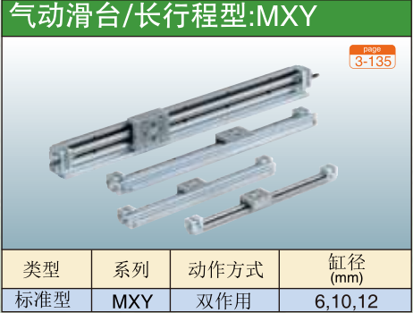 长行程型:MXY